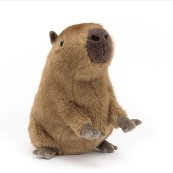 Jellycat Clyde Capybara 8x9" Soft & Plush NWT - Picture 2 of 10